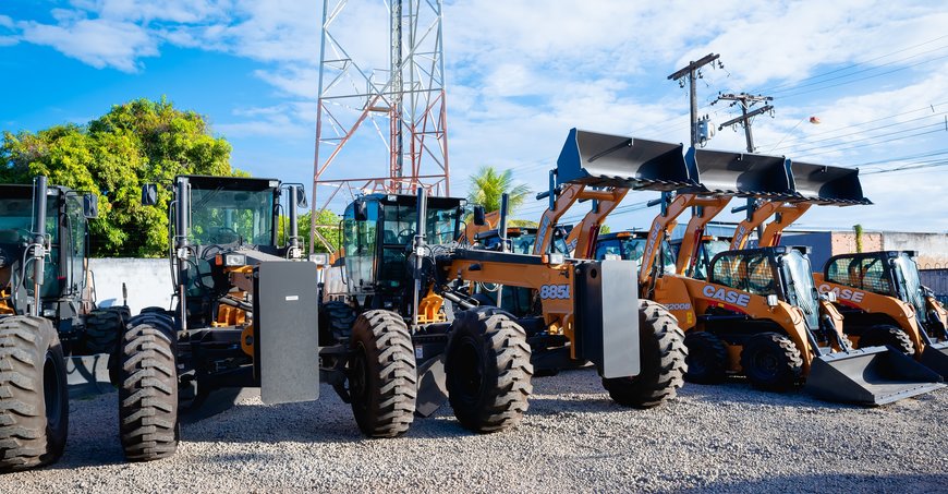 CASE entrega frota de equipamentos para atuar na infraestrutura de Roraima (RR)